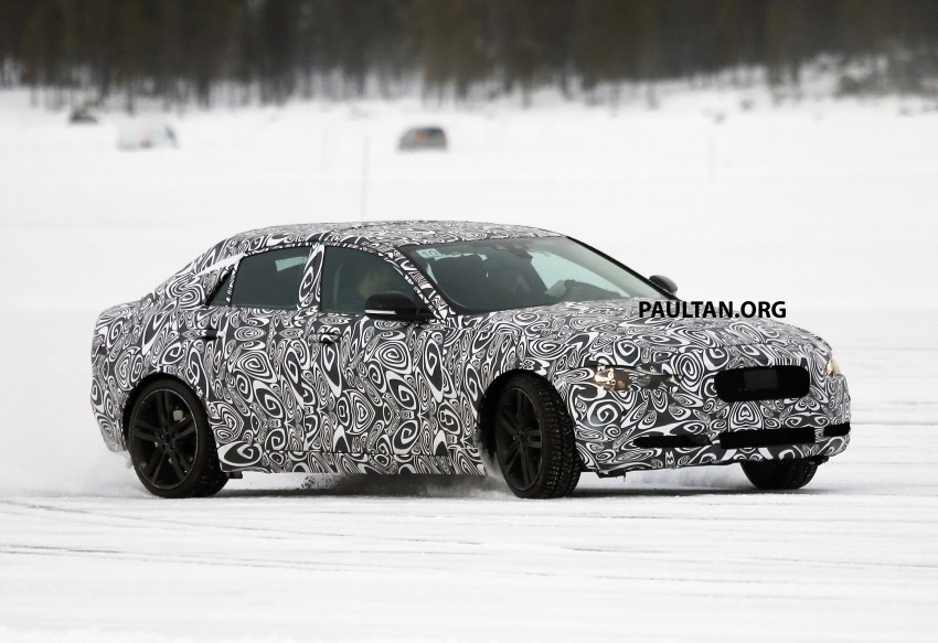 SPIED: Jaguar XE undergoing cold-weather testing 234733