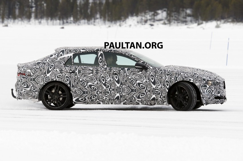 SPIED: Jaguar XE undergoing cold-weather testing 234735