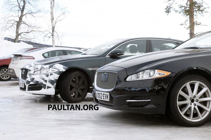 SPIED: 2015 Jaguar XJ facelift gets minor makeover 235751
