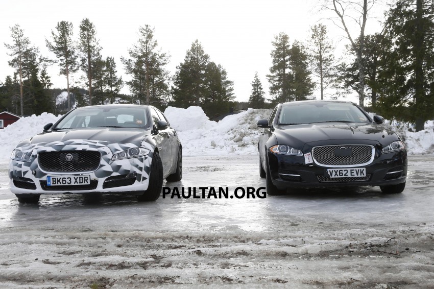 SPIED: 2015 Jaguar XJ facelift gets minor makeover 235753