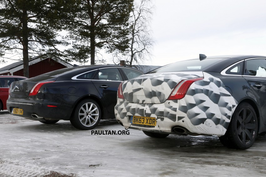 SPIED: 2015 Jaguar XJ facelift gets minor makeover 235756
