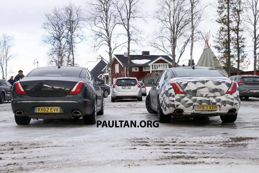 SPIED: 2015 Jaguar XJ facelift gets minor makeover 235757