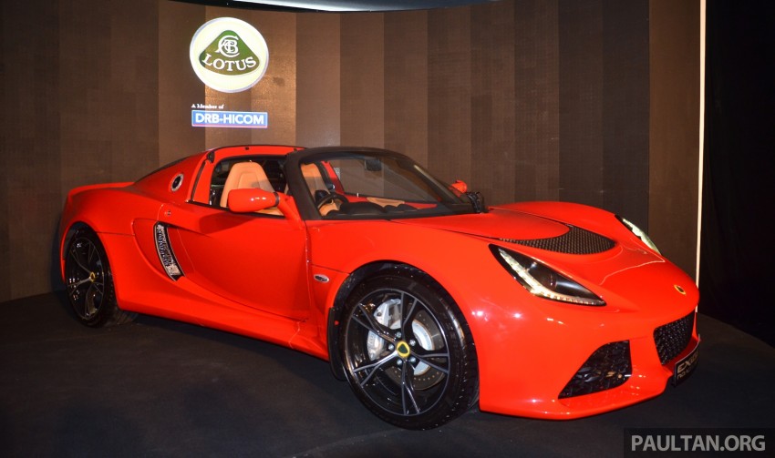 Lotus Exige S Roadster launched – from RM457k 237428