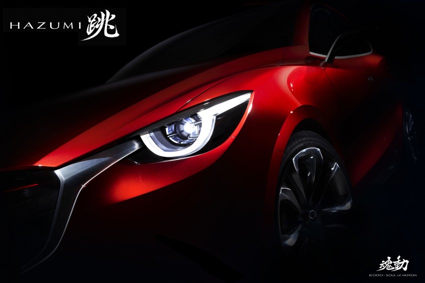 Mazda Hazumi Concept previews next-gen Mazda 2 233131