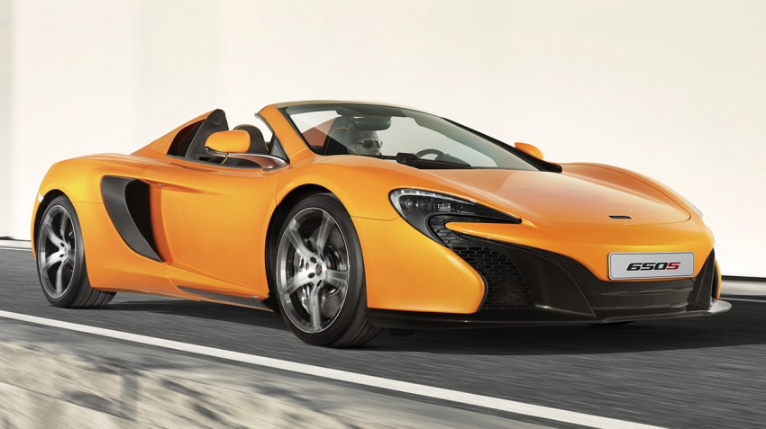 McLaren 650S Coupe and Spider presented at Geneva 234888