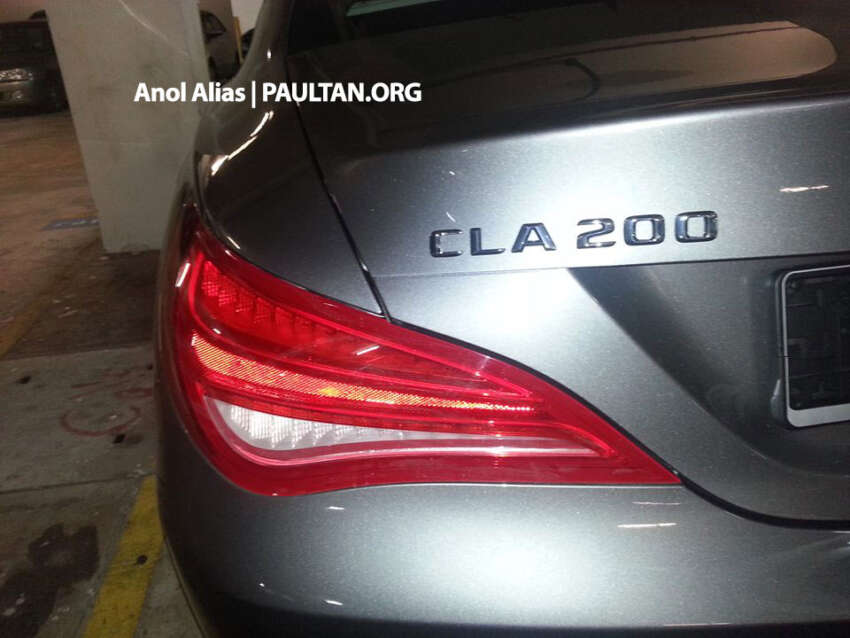 SPYSHOTS: Mercedes-Benz CLA 200 sighted at JPJ 231956