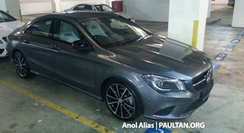 SPYSHOTS: Mercedes-Benz CLA 200 sighted at JPJ 231957