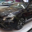 Mercedes-Benz CLA 200 on display at Suria KLCC