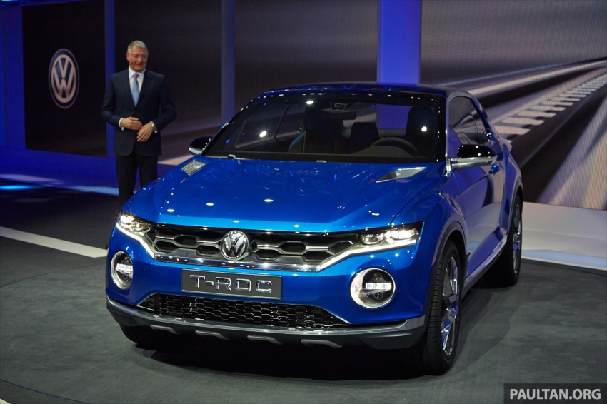Volkswagen T-ROC Concept previews upcoming SUV 232485