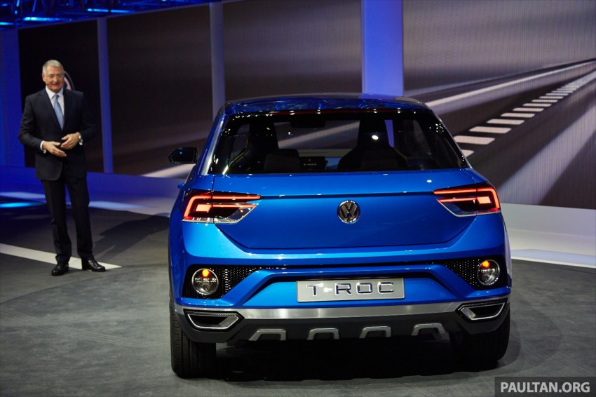 Volkswagen T-ROC Concept previews upcoming SUV 232474