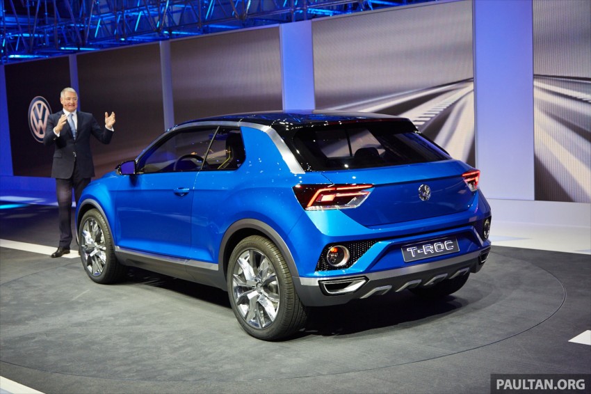 Volkswagen T-ROC Concept previews upcoming SUV 232475