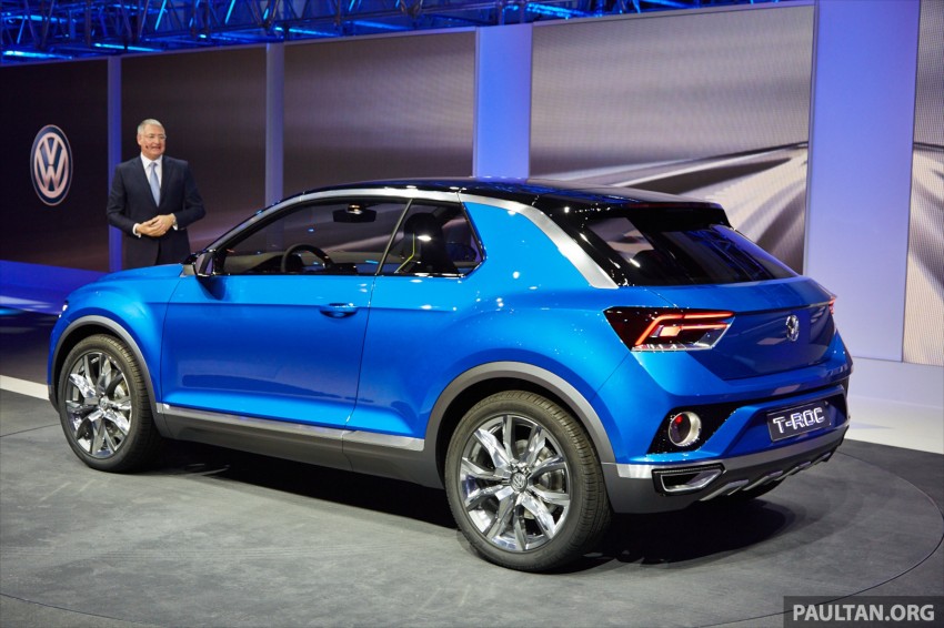 Volkswagen T-ROC Concept previews upcoming SUV 232471