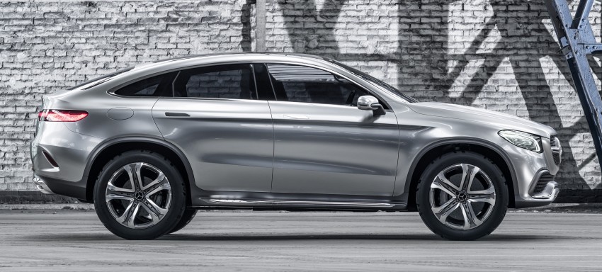 Mercedes-Benz Coupe SUV Concept previews X6 rival 242559