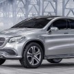 Mercedes-Benz Coupe SUV Concept previews X6 rival