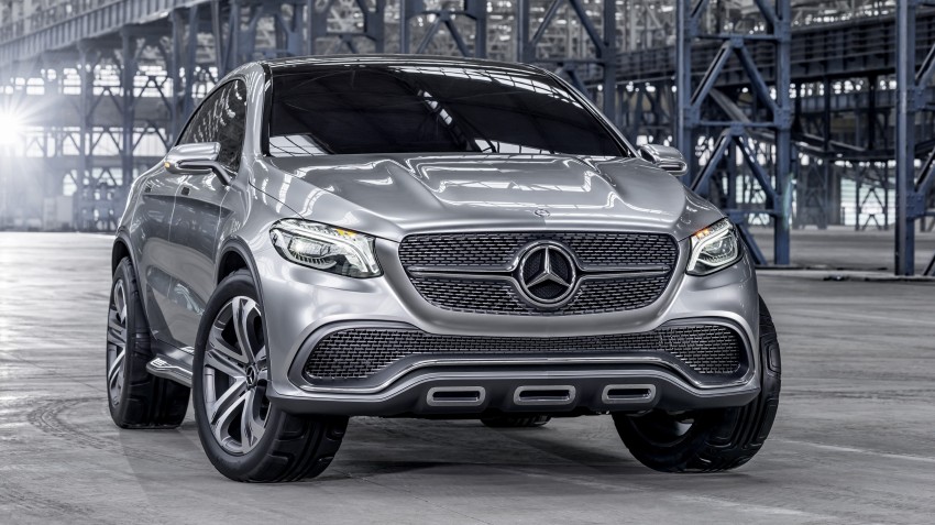 Mercedes-Benz Coupe SUV Concept previews X6 rival Image #242571