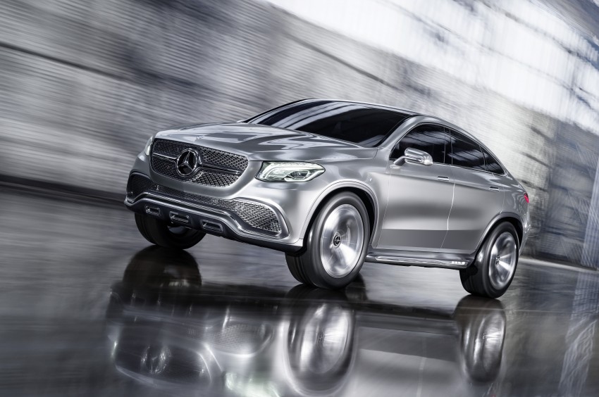 Mercedes-Benz Coupe SUV Concept previews X6 rival Image #242575
