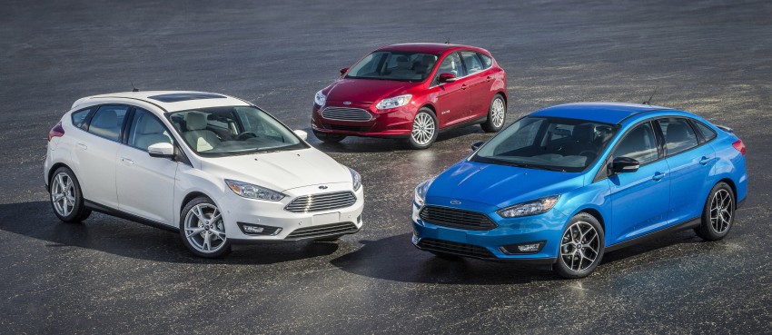 2015 Ford Focus Sedan facelift unveiled: new rear end 239935