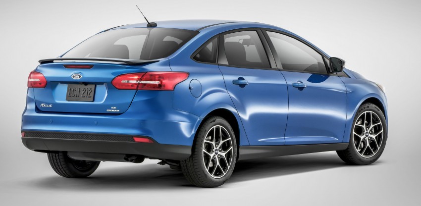 2015 Ford Focus Sedan facelift unveiled: new rear end 239933