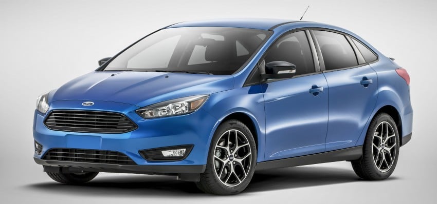 2015 Ford Focus Sedan facelift unveiled: new rear end 239937