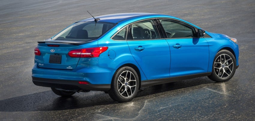 2015 Ford Focus Sedan facelift unveiled: new rear end 239934