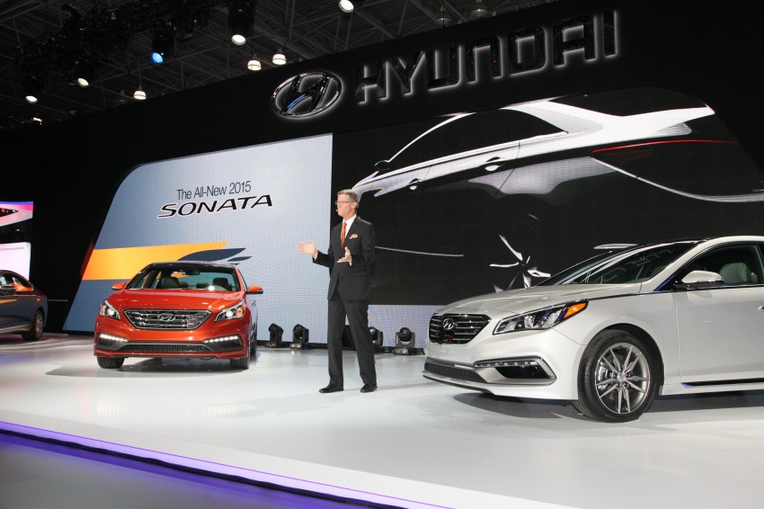 2015 Hyundai Sonata makes show debut in New York Image #243578
