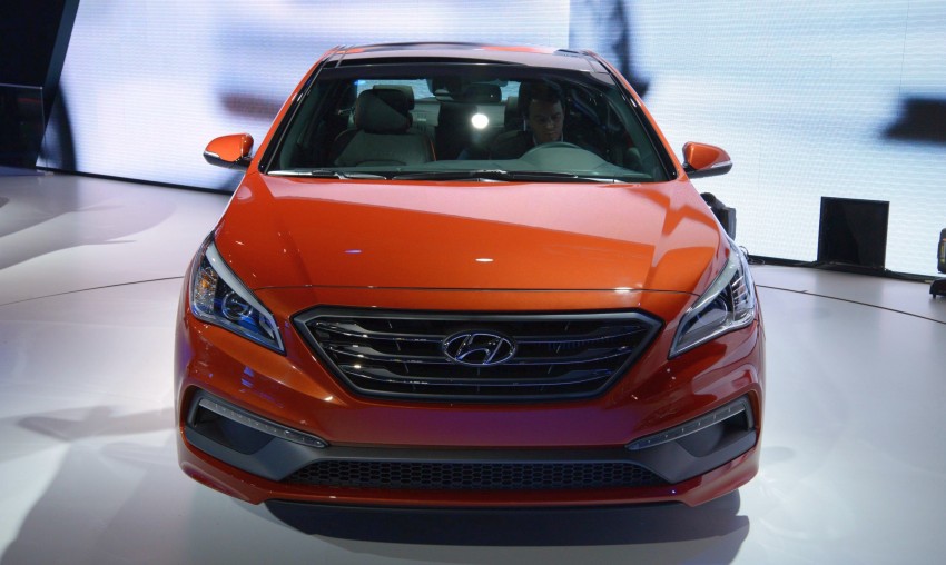 2015 Hyundai Sonata makes show debut in New York Image #241775
