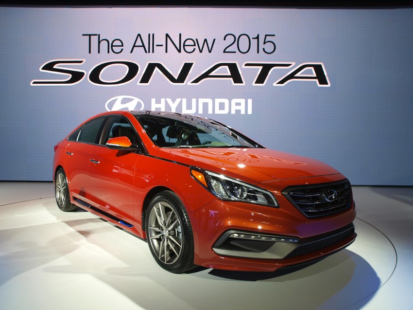 2015 Hyundai Sonata makes show debut in New York 243028