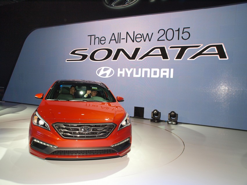 2015 Hyundai Sonata makes show debut in New York Image #243029