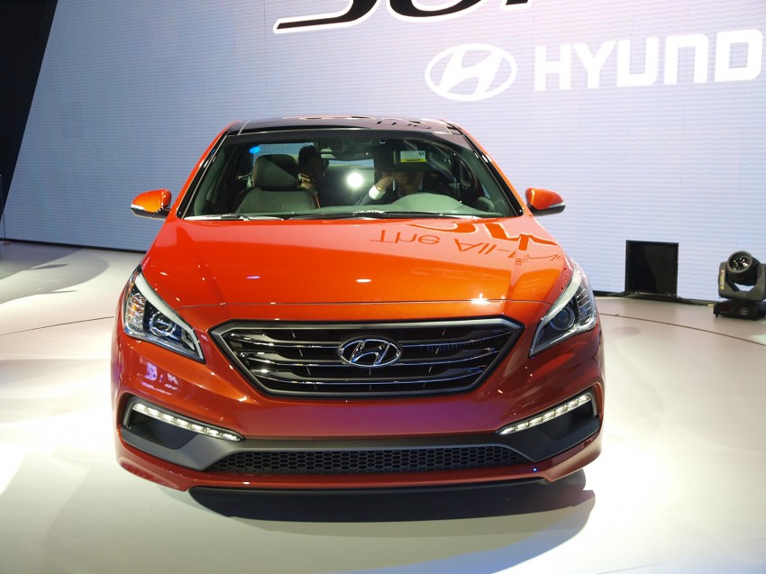 2015 Hyundai Sonata makes show debut in New York Image #243030