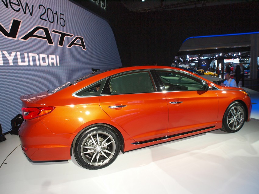 2015 Hyundai Sonata makes show debut in New York Image #243034