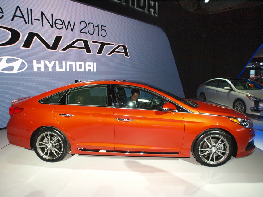 2015 Hyundai Sonata makes show debut in New York 243036