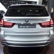 Updated BMW Concept X5 eDrive shown in New York