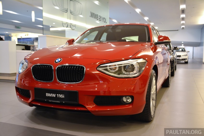 GALLERY: F20 BMW 116i and 118i Urban compared 243876