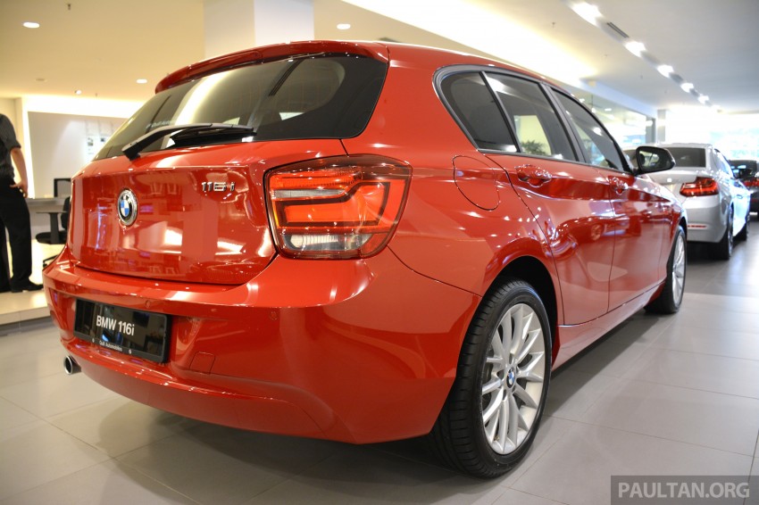 GALLERY: F20 BMW 116i and 118i Urban compared 243879
