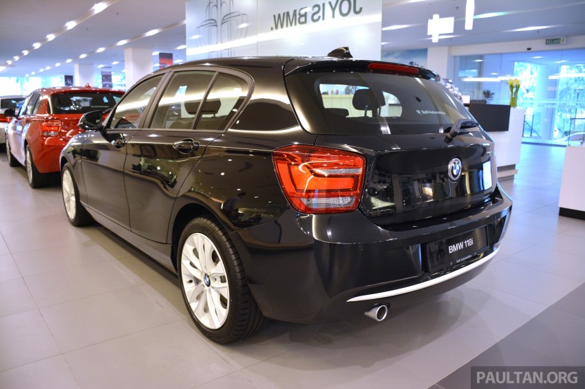 GALLERY: F20 BMW 116i and 118i Urban compared 243901