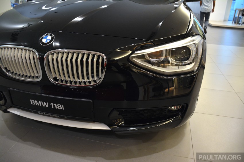 GALLERY: F20 BMW 116i and 118i Urban compared 243902