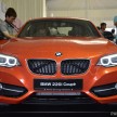 BMW 2 Series Coupe launched – 220i, from RM260k
