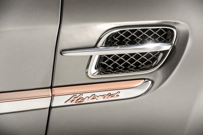 Bentley Hybrid Concept previews upcoming SUV’s hybrid powertrain – based on the Mulsanne’s 6.75L V8 240089