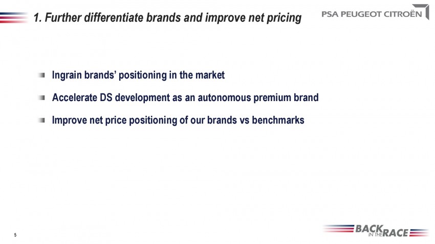 PSA Peugeot Citroen announces “Back in the Race” roadmap – will cut model range from 45 to 26 by 2020 241428