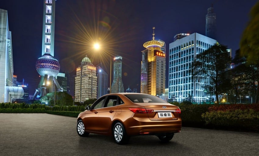 Ford Escort – production sedan revealed in Beijing 242856