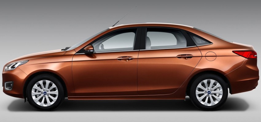 Ford Escort – production sedan revealed in Beijing 242858