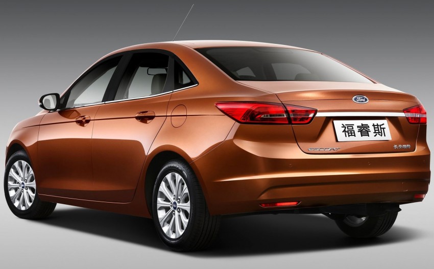 Ford Escort – production sedan revealed in Beijing 242859