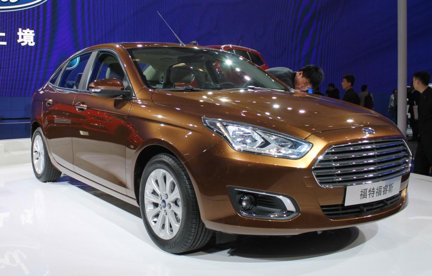 Ford Escort – production sedan revealed in Beijing 242865