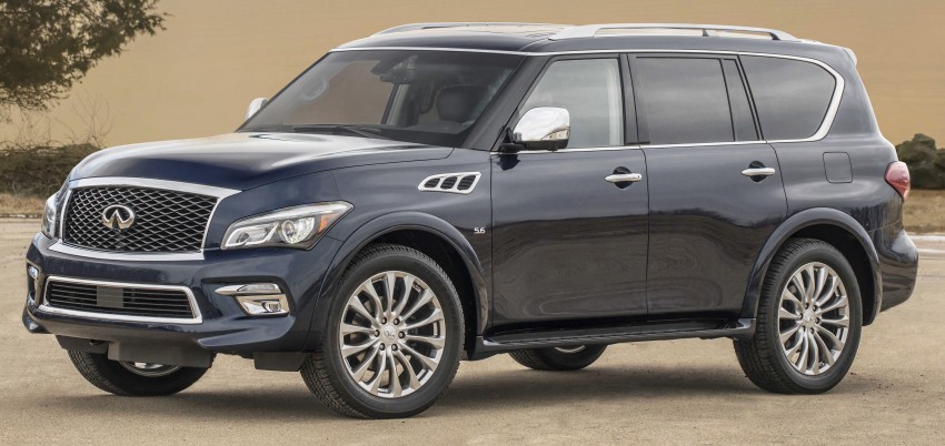 Infiniti QX80 – facelifted SUV to make NY debut 241761