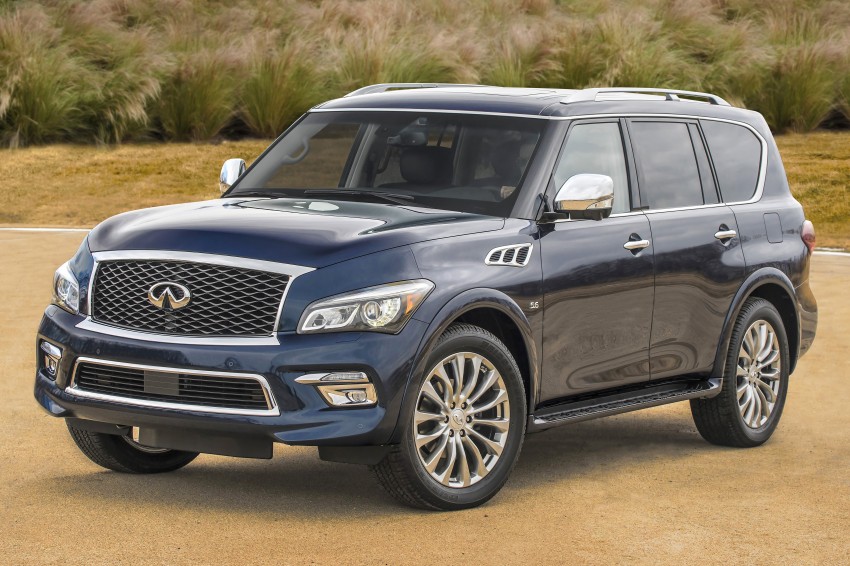 Infiniti QX80 – facelifted SUV to make NY debut 241763