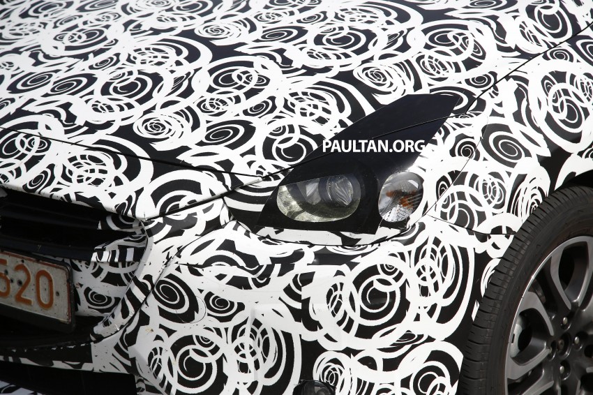 SPYSHOTS: Third-gen Mazda 2 spotted in Europe 239433