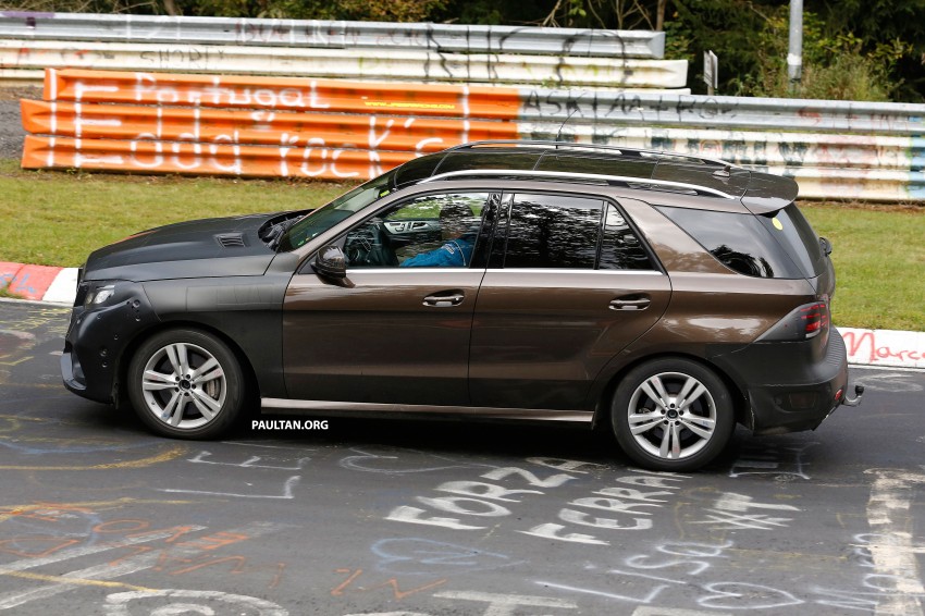 SPYSHOTS: Mercedes-Benz ML gets revised interior 281915