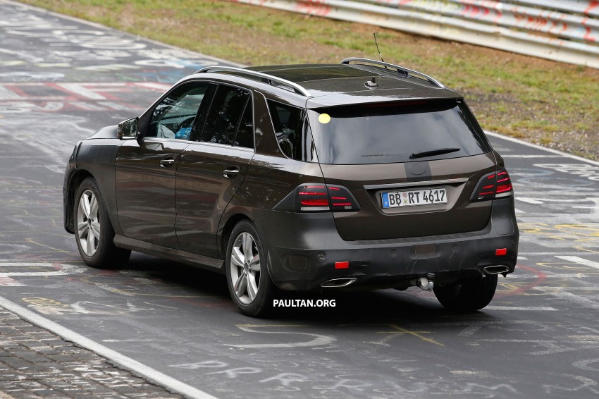 SPYSHOTS: Mercedes-Benz ML gets revised interior 281917
