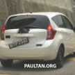 SPYSHOTS: Nissan Note caught testing in Bangsar