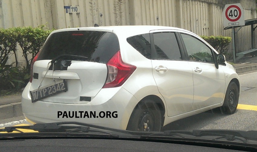 SPYSHOTS: Nissan Note caught testing in Bangsar 239419